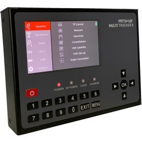   AMIKO MULTITRACKER 3 - Műholdas, földi antenna telepitéshez használható műszer,  5 inches LCD kijelzővel