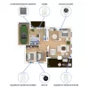 TESLA SecureQ i13 Wi-Fi-s intelligens biztonsági rendszer