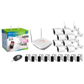   Amiko 8 kamerás WIFI videorendszer rögzítővel Wifi KIT  8900