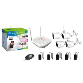   Amiko 4 kamerás WIFI videórendszer rögzítővel WIFI KIT 4900