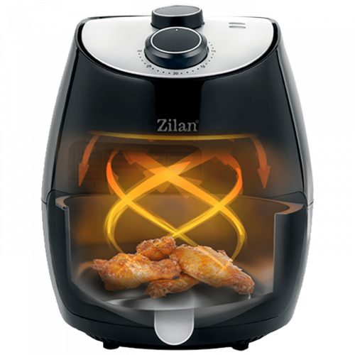 Zilan ZLN3598 Forrólevegős sütő, air fryer, 1350 W, 2,6 liter