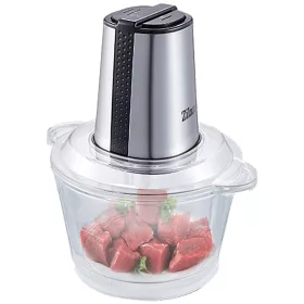   MINTATERMI - Zilan ZLN3888 Elektromos aprítógép - üvegedény - 1,6L - DUPLA kés - 300W - ezüst