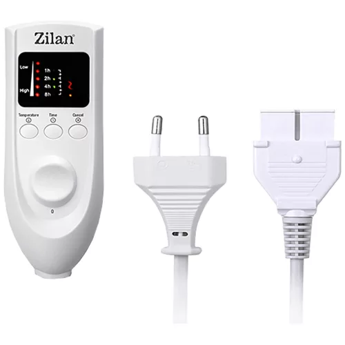 Zilan ZLN4120/BK (double) Elektromos takaró, dupla szélesség, 2 x 60 W, 160 x 140 cm, fekete
