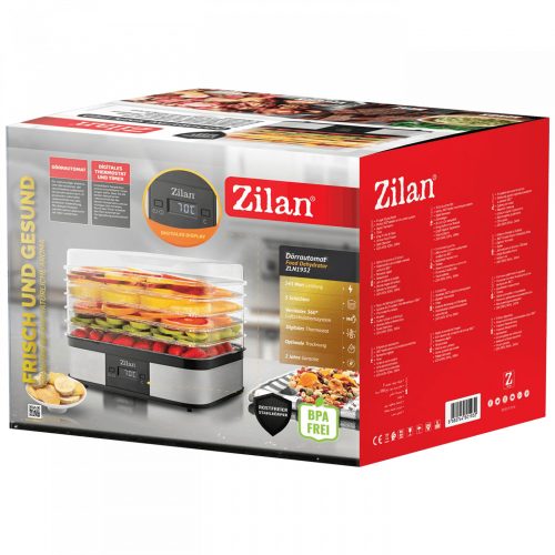 Zilan  ZLN1932 Aszalógép 245W szürke