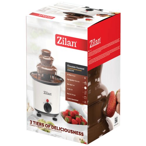 Zilan ZLN2144 Csokoládé szökőkút - 30W - fehér