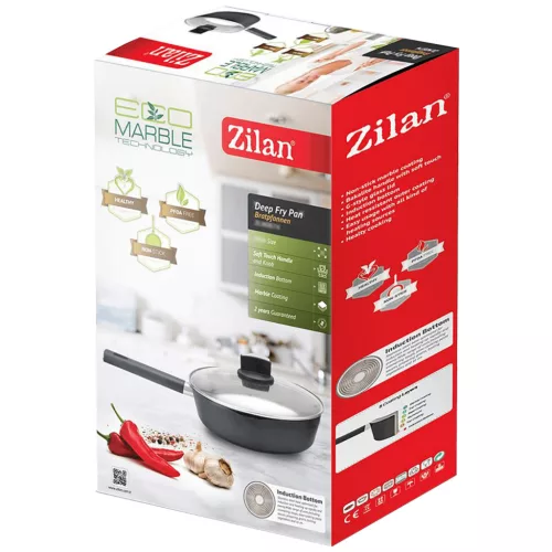 Zilan ZLN0881 Üvegtetős serpenyő 26cm