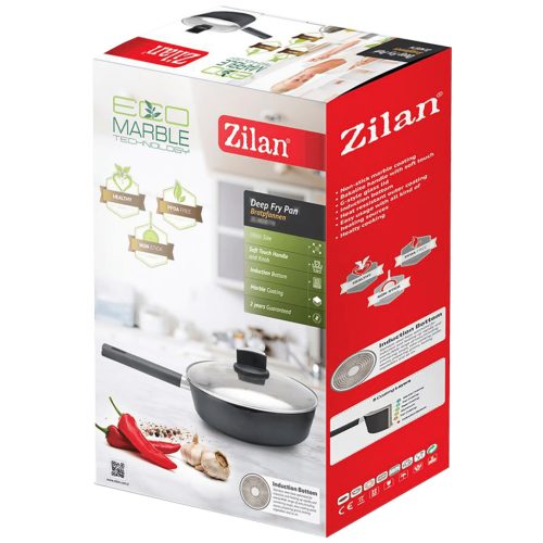 Zilan ZLN0898 Üvegtetős serpenyő 28cm