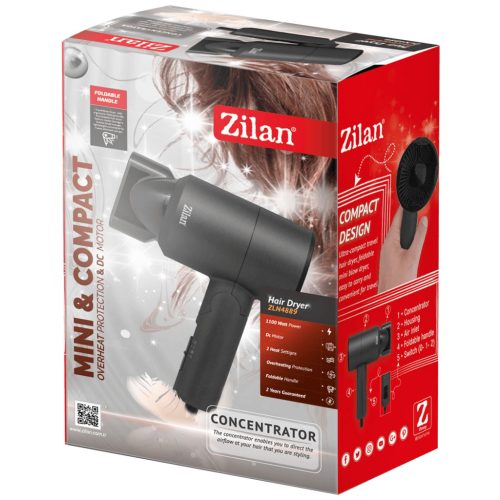 Zilan ZLN4889 Hajszárító , 1100W 8