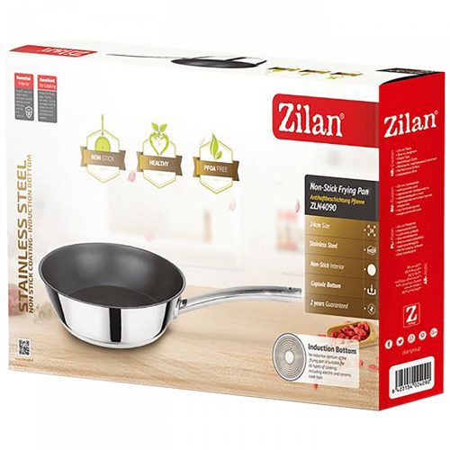 Zilan ZLN4090 Serpenyő, 24 cm 