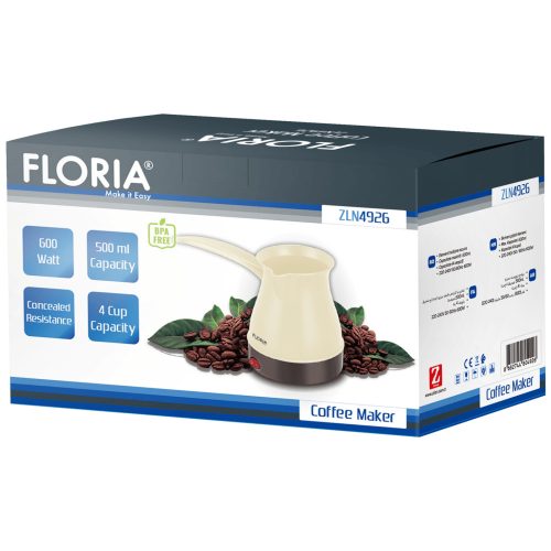 Floria ZLN4926 Kávéfőző, 500ml, 600W