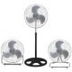 Zilan ZLN3840 Ventilátor, 3 az 1-ben, álló/asztali/álló, 55W