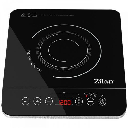 Zilan ZLN8078 Indukciós főzőlap, 2000W - fekete
