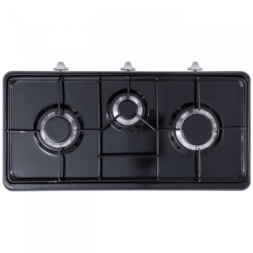 Floria ZLN7138 Gáztűzhely, 3 égős - fekete