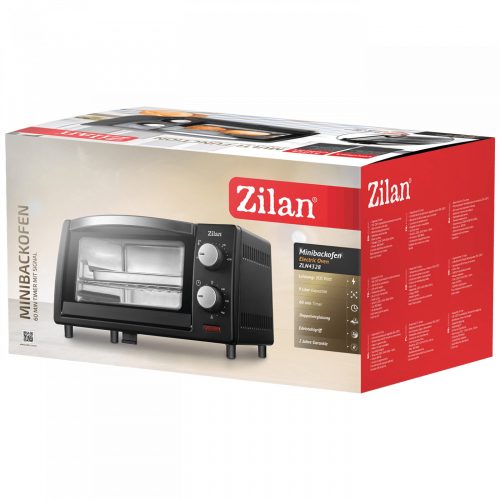 Zilan ZLN4328 Mini sütő, 800W, 9L, időzítő