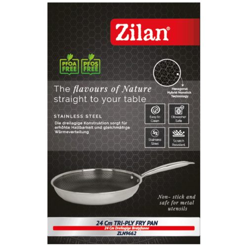 Zilan  ZLN9662 Serpenyő, 24 cm, háromrétegű