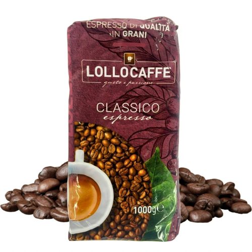 Lollo Caffé Classico olasz szemes kávé 1 kg