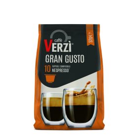   caffé VERZÍ Nespresso capsule GRAN GUSTO - kapszula 10db-os