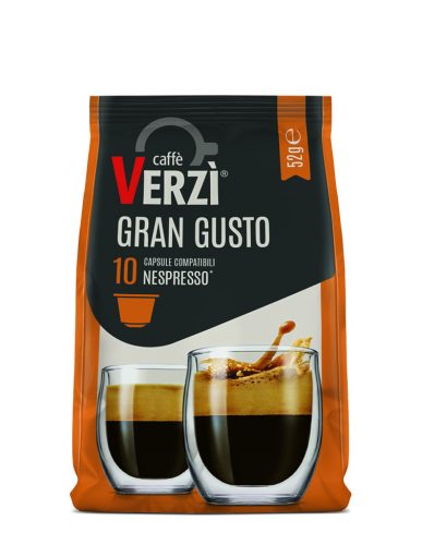 caffé VERZÍ Nespresso capsule GRAN GUSTO - kapszula 10db-os