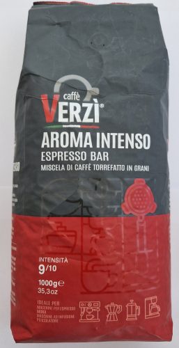 Caffé Verzi Aroma Ricco Espresso olasz szemes kávé 1kg 