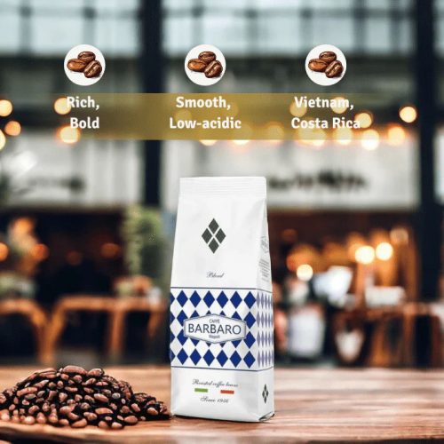 Barbaro Miscela Nero olasz szemes kávé 1 kg