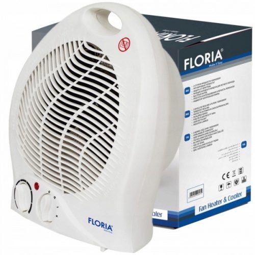 Floria ZLN6171/WH fűtőtest, ventilátoros, fehér, 2000W