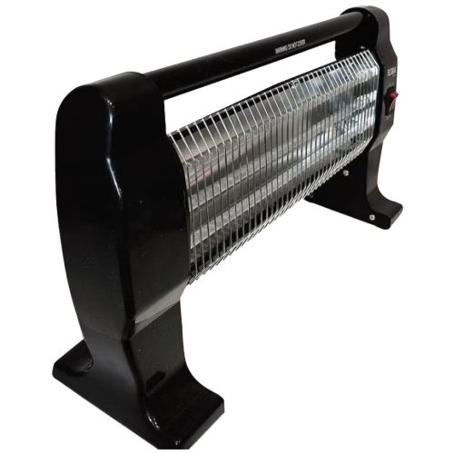 Floria ZLN1084 BK, Halogén (kvarc) fűtőtest,fekete, álló, 1200 W 