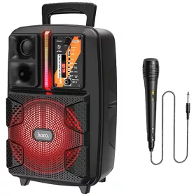    HOCO BS37 Vezeték nélküli hangszóró mikrofonnal, Bluetooth, 10 W, FM, USB, AUX