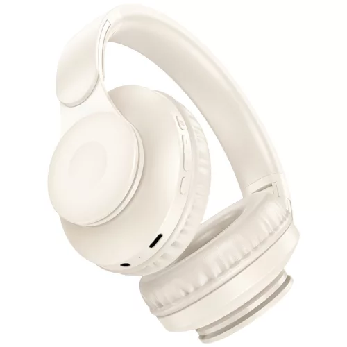 HOCO W45 Vezeték nélküli fejhallgató, Bluetooth, fehér