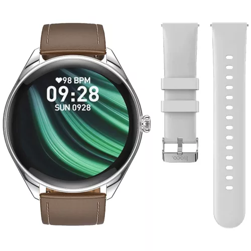 HOCO Y22 Okosóra, 1,43" AMOLED, Bluetooth, IP67, ezüst