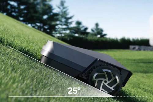 InverX Z4 Intelligens fűnyíró robot, drótnélküli, kisállat védelem, esőszenzor, 1500m2