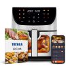 TESLA AirCook Q70 XXL WiFi Pro többfunkciós digitális forró levegős sütő