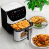 TESLA AirCook Q70 XXL WiFi Pro többfunkciós digitális forró levegős sütő
