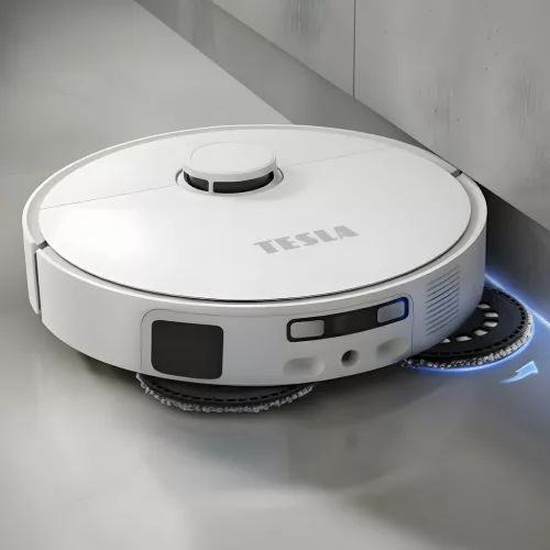 TESLA RoboStar iQ900 Ultra robotporszívó felmosóval, automatikus tisztítás és töltés
