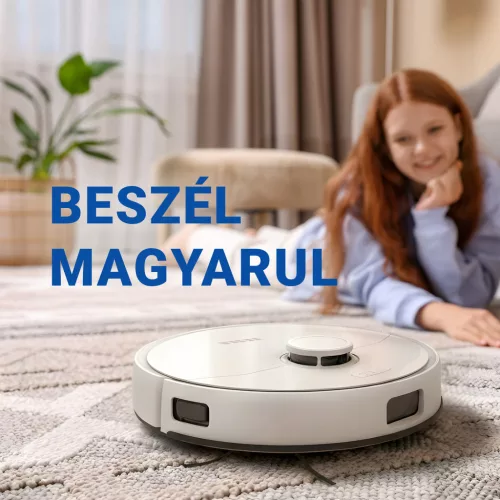 TESLA RoboStar iQ900 Ultra robotporszívó felmosóval, automatikus tisztítás és töltés