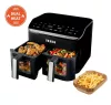 TESLA AirCook Dualheat QD464 XXL dupla forrólevegős fritőz