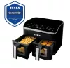 TESLA AirCook Dualheat QD464 XXL dupla forrólevegős fritőz