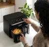TESLA AirCook Dualheat QD464 XXL dupla forrólevegős fritőz