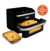 TESLA AirCook DualHeat QD575 XXL dupla forrólevegős sütő