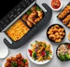 TESLA AirCook DualHeat QD575 XXL dupla forrólevegős sütő