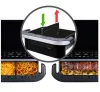 TESLA AirCook DualHeat QD575 XXL dupla forrólevegős sütő