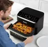 TESLA AirCook DualHeat QD575 XXL dupla forrólevegős sütő