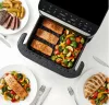 TESLA AirCook DualHeat QD575 XXL dupla forrólevegős sütő