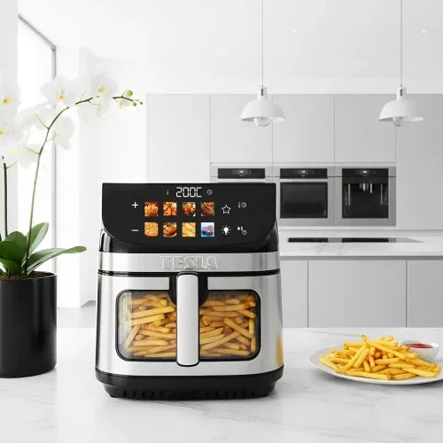 TESLA AirCook DualHeat QD73 XXL forrólevegős fritőz