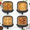 TESLA AirCook DualHeat QD73 XXL forrólevegős fritőz