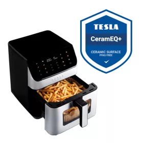 TESLA AirCook DualHeat QD65 XXL dupla forrólevegős fritőz