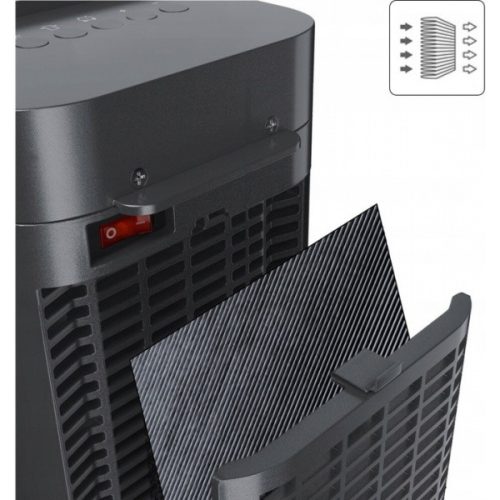 Zilan ZLN2045 Kerámia betétes fűtőtest, fekete, álló,1000/2000 W