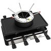 Zilan ZLN8856 Elektromos grill / Raclette / Sajtfondü, 3 az 1-ben, 1400 W