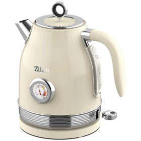   Zilan ZLN1184 Retro vízforraló – 1,7 liter, 2200 W, fehér