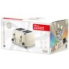 Zilan ZLN1214 Retro kenyérpirító – 4 szeletes, 1500 W, fehér