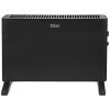 Zilan ZLN2044 elektromos konvektor, fűtőtest, fekete, 1250W/2000W